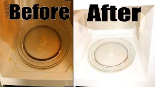 Im Shocked, Microwave Deep Cleaning You Will Say What How To Clean A Microwave