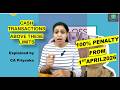 Cash transaction limits from 1st April 2026 should know otherwise you may face 100% penalty