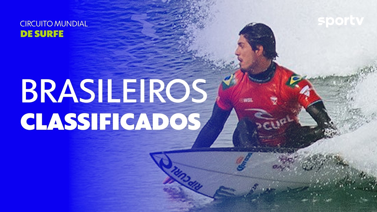 BRASILEIROS SE CLASSIFICAM ÀS OITAVAS DE BELLS BEACH | WSL 2026 | sportv