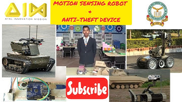 MOTION SENSING ROBOT & ANTI THEFT DEVICE USING PIR SENSOR by Ankit