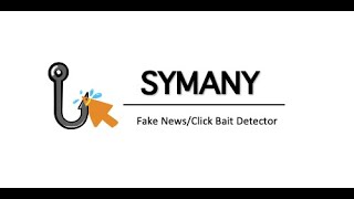 Symany - Fake News/ClickBait Detector screenshot 2