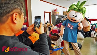 Mascot costume |  We made 'Kidzania' mascot character costumes! (ENG SUB)