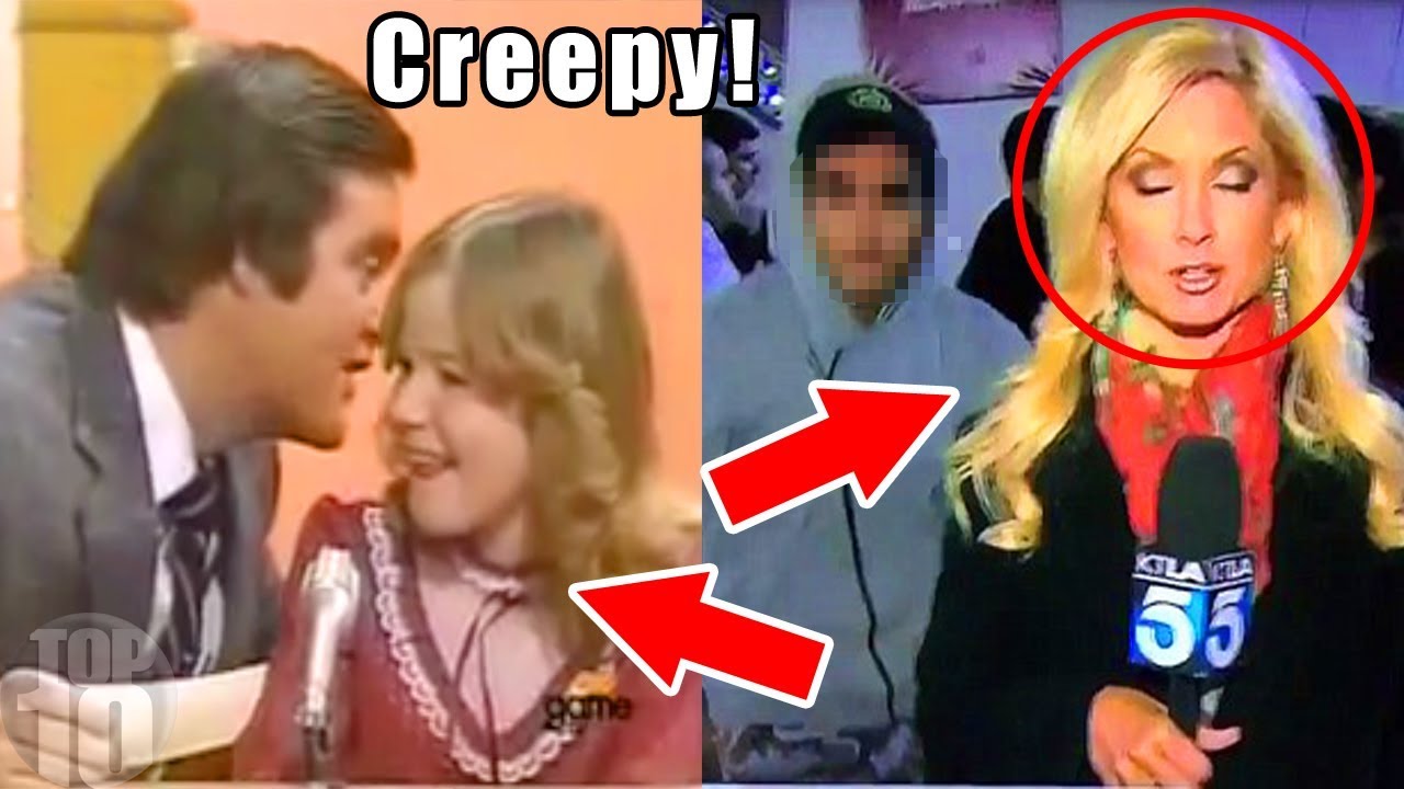 Creepy Moments on Live TV