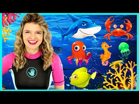 Sea Animals For Kids | Sea Creatures For Kids | Learn Sea Animals For Children With Speedie DiDi