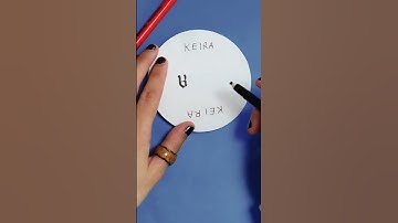 Keira Ambigram Tutorial