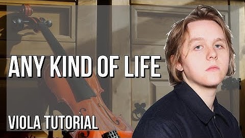 How to play Any Kind Of Life by Lewis Capaldi on Viola (Tutorial)