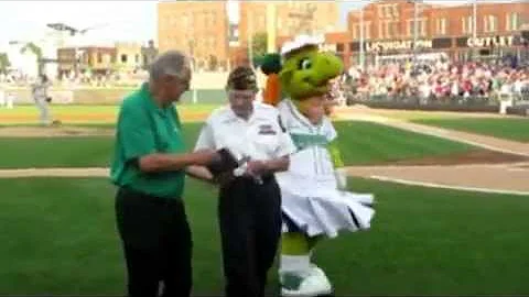Dayton Dragons Salute to Richard Gard
