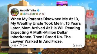 When My Parents Disowned Me At 13, My Wealthy Uncle Took Me In. 15 Years Later...