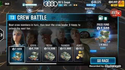 CSR Racing 2 - Tier 3 Crew Amelia