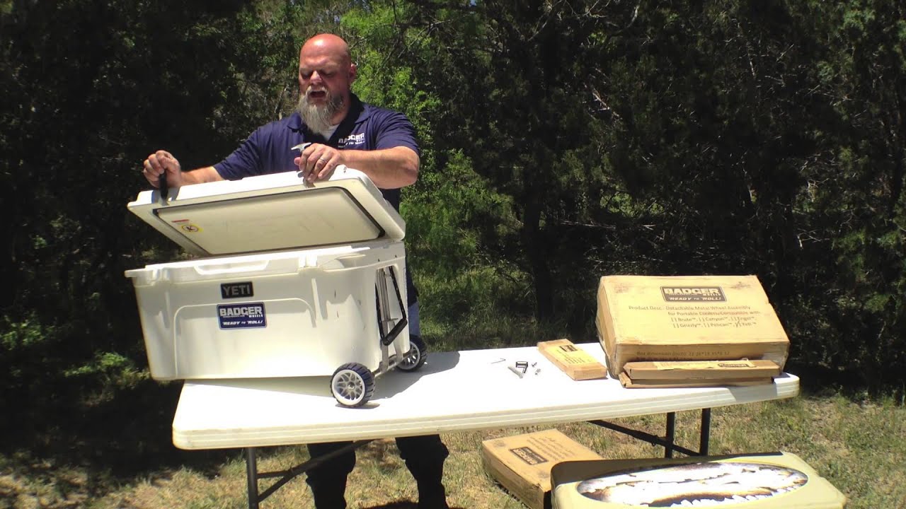 Badger Wheels for Yeti Coolers