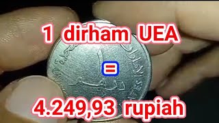 TERUNGKAP! 1 dirham berapa rupiah