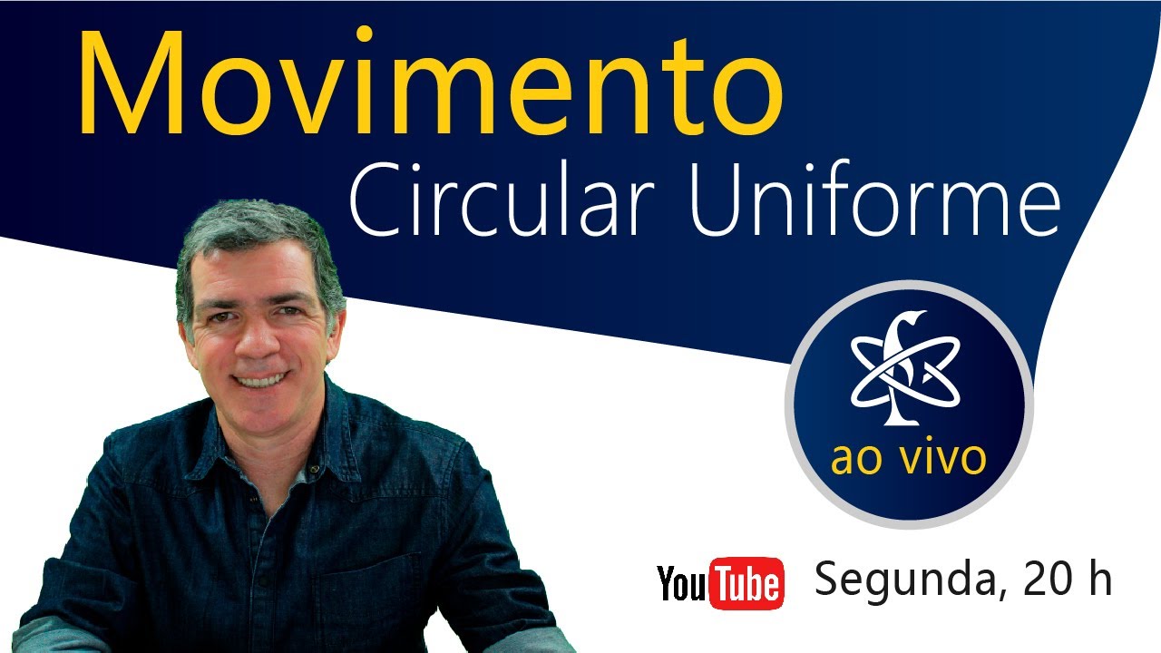 Movimento Circular Uniforme MCU e Acoplamento de Polias  ► Prof Pinguim