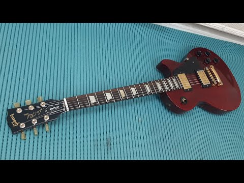 Видео: Gibson Les Paul Studio. Экранировка графитовым лаком.