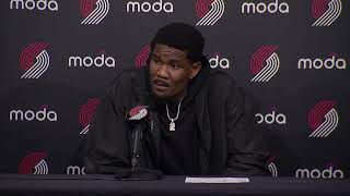 Deandre Ayton Postgame Interview | Portland Trail Blazers 127, Phoenix Suns 108 | Feb 1, 2025