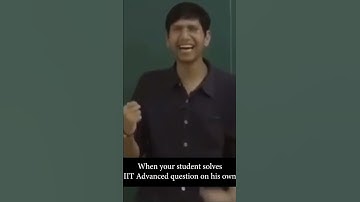 That Feeling When Your Students Get IIT Advanced Questions in First Attempt | Manoj Chauhan #IITJEE