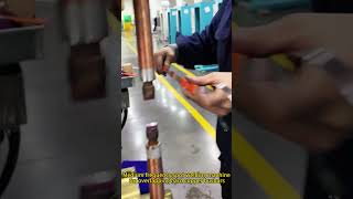 Medium Frequency Spot Welding Machine for Overlapping Hard Copper Busbars