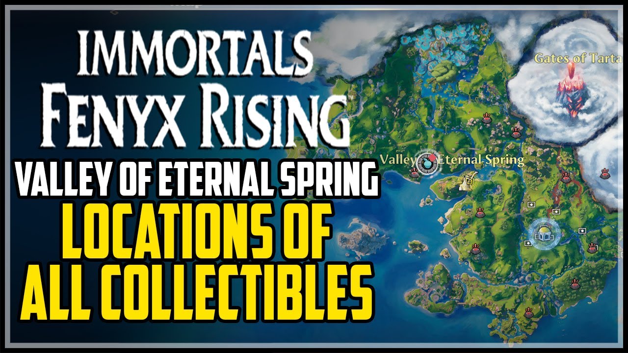 Valley of Eternal Spring All Collectibles Immortals Fenyx Rising YouTube