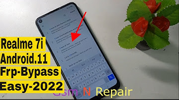 Realme 7i frp bypass android 11|realme 7i(RMX2103)Gmail Account android 11|All Android 11 Frp Bypass
