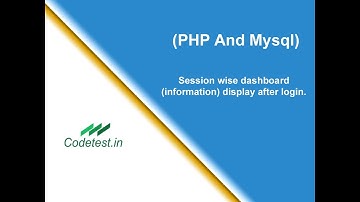 Dashboard session handle