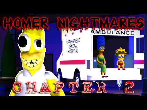 Homer Nightmares [HORROR] - All Endings - Chapter 2 [ROBLOX]