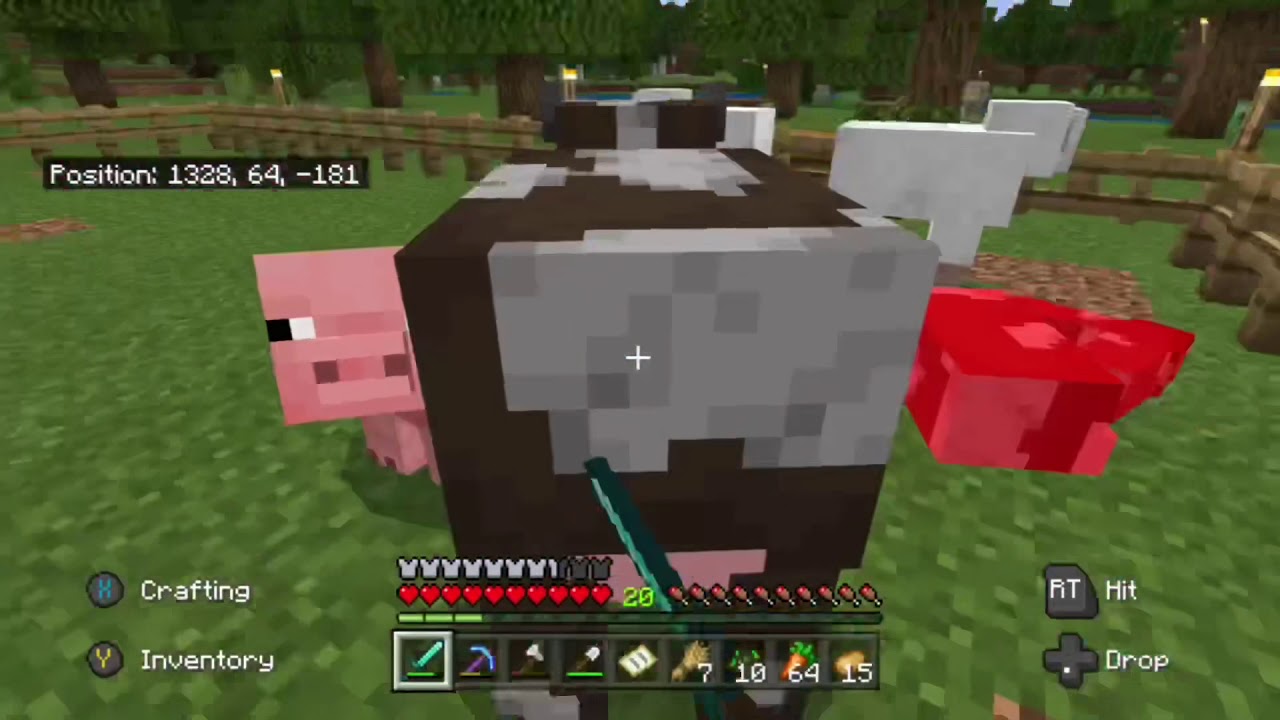 Minecraft letโs play: Daily routines - YouTube