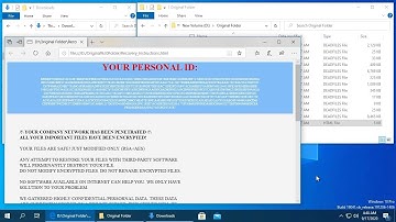AppCheck Anti-Ransomware : MedusaLocker Ransomware (.deadfiles) Block Video