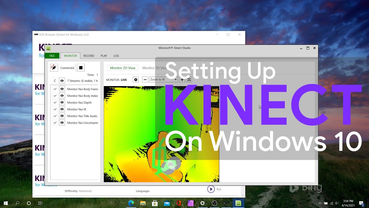 Setting Up Kinect V2 On Windows 10