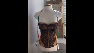 картинка: Моделирование корсета с отрезными чашками