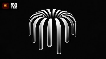 How to Make 3D Melting Donut in Illustrator