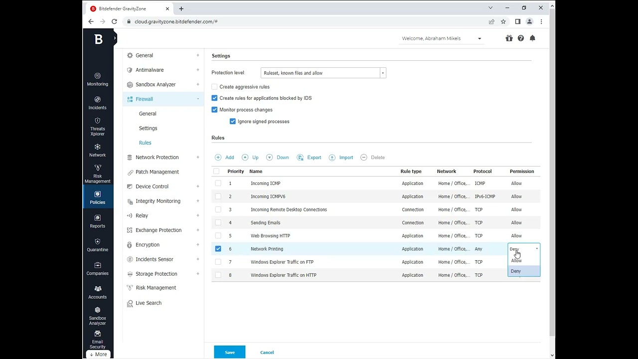 Troubleshooting Network Printing Issues with Bitdefender Gravityzone