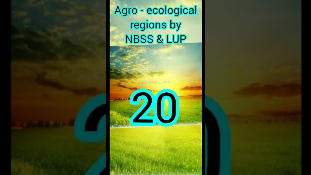 Agro - Ecological regions by NBSS & LUP |  