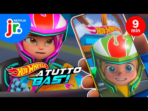 SUPERIAMO GLI OSTACOLI 🙌😎 Hot Wheels, a tutto gas! 🏎 Netflix Junior Italia