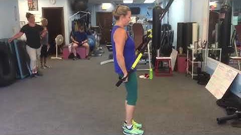 TRX Row to Tricep Press-down