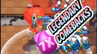 BEST DECK for 7X ELIXIR CHALLENGE! - Clash Royale LEGENDARY COMEBACK