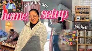 A Pinteresty *home Setup* Ep 2!! Puzzle Decor, Kitchen Setup, Wardrobe Setup