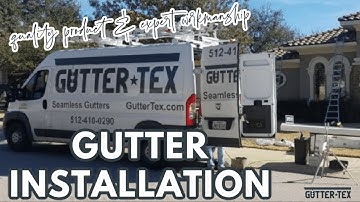 Gutter Installation of Austin TX Gutter Tex