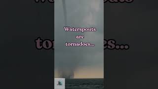 WATER TORNADO?...1/23 #waterspout #tornado #weather #oceanfacts