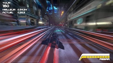 WIPEOUT omega Unity Square speedlap class B  0.34.02 RANK 2