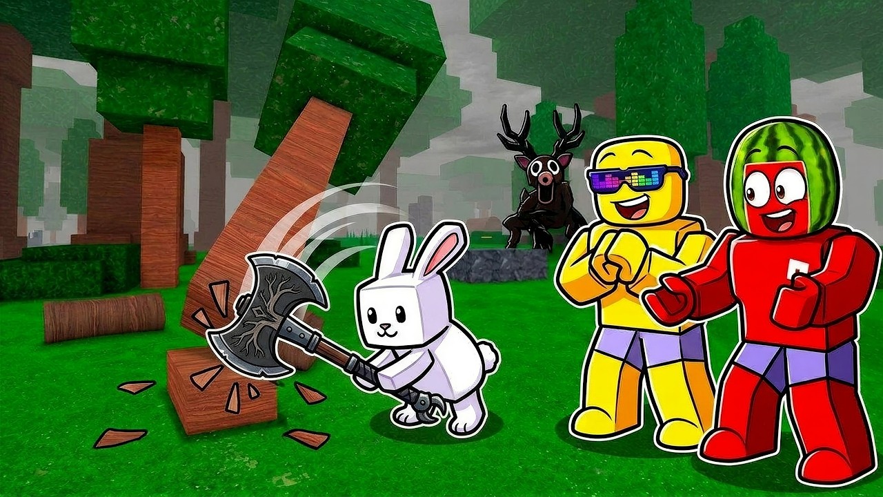 Becoming HELPFUL BUNNY in 99 Nights in the Forest