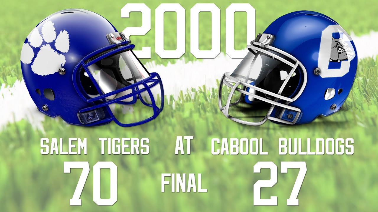 Salem Tigers Football Game Four 2000 at Cabool (MO) YouTube