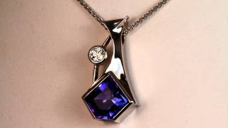 Natural Unheated Tanzanite 9.79ct. from Tanzanitejewelrydesigns.com