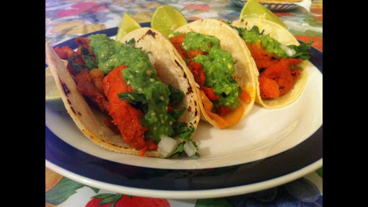 Tacos de Carne Enchilada Parte 1 YouTube