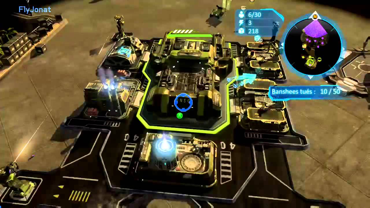 Halo Wars Mission 6 Partie 1 (Dôme de lumière)