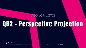 DCG LC 2022 - HL - QB3 - Perspective Projection