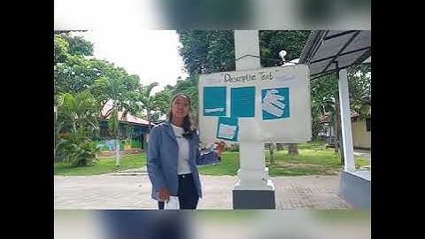 Video Learning Material "Descriptive Text