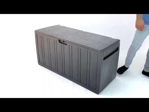 Outdoor Storage Box 270L - YouTube