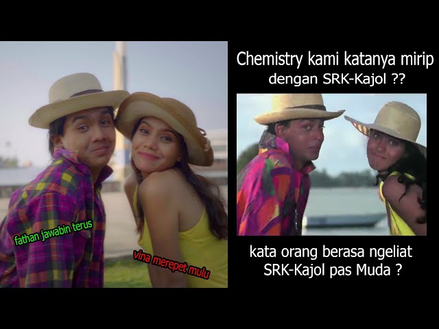 Syuting ga pake Lama ! | Bloopers Baazigar part 3 | Fathan Malik feat Vina Fan class=