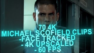 Michael Scofield Scene Pack Face Tracked 4K 60Fps 70
