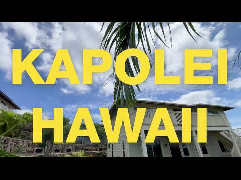 92-624 Welo Street, Kapolei, HI home video tour