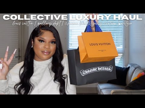 COLLECTIVE HAUL|  LOUIS VUITTON, CHROME HEARTS, GALLERY DEPT, ESSENTIALS + MORE
